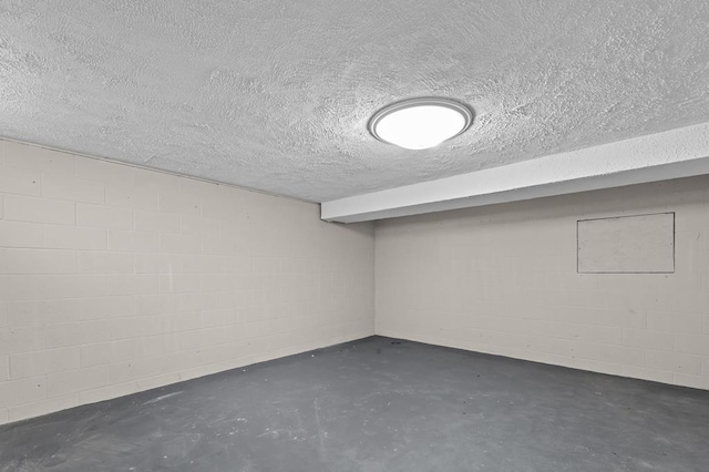 7326 State Route 19 Unit U3 L57-59, Mount Gilead, OH 43338 - finished below grade area with concrete block wall and a textured ceiling