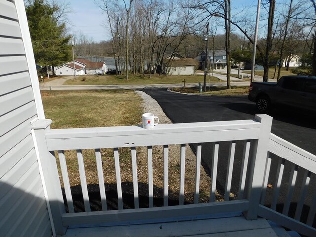 7326 State Route 19 Unit U3 L57-59, Mount Gilead, OH 43338 - view of wooden deck