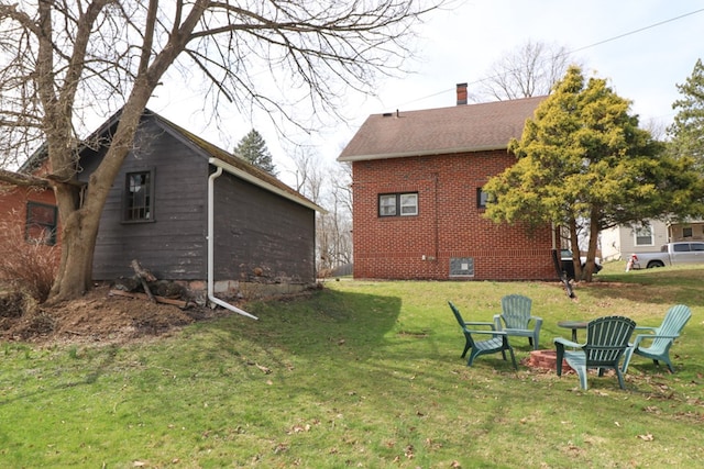 view of yard