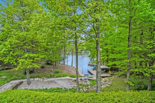 7326 State Route 19 Unit 1-2, Mount Gilead, OH 43338 - dock featuring a water view