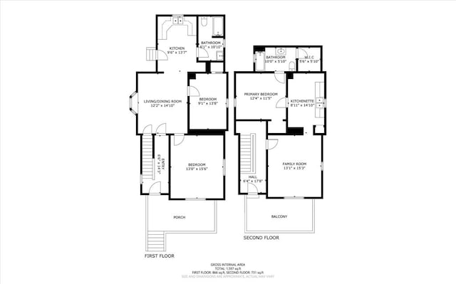 131 Sturges Ave, Mansfield, OH 44903 - view of floor plan / room layout