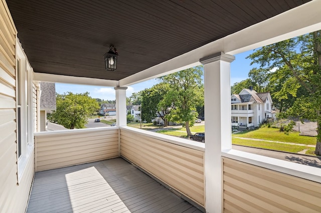 131 Sturges Ave, Mansfield, OH 44903 - balcony featuring a residential view