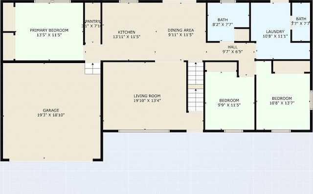 424 Day Rd, Mansfield, OH 44903 - floor plan / room layout