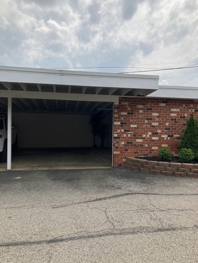 view of parking