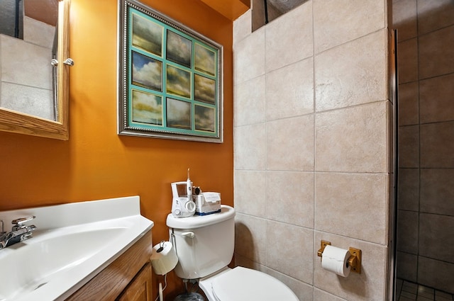 291 N Stewart Rd, Mansfield, OH 44905 - bathroom featuring toilet and vanity