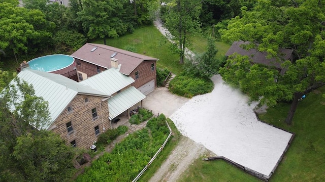 291 N Stewart Rd, Mansfield, OH 44905 - aerial view of property and surrounding area