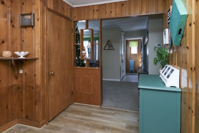 623 Bendle Ave, Shelby, OH 44875 - entryway with light wood-style floors