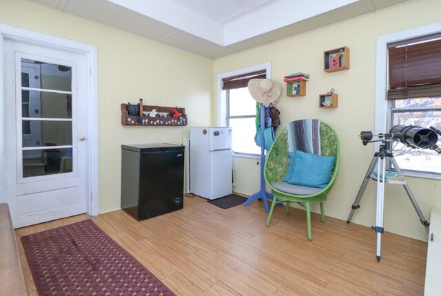 623 Bendle Ave, Shelby, OH 44875 - sitting room with light wood-style flooring