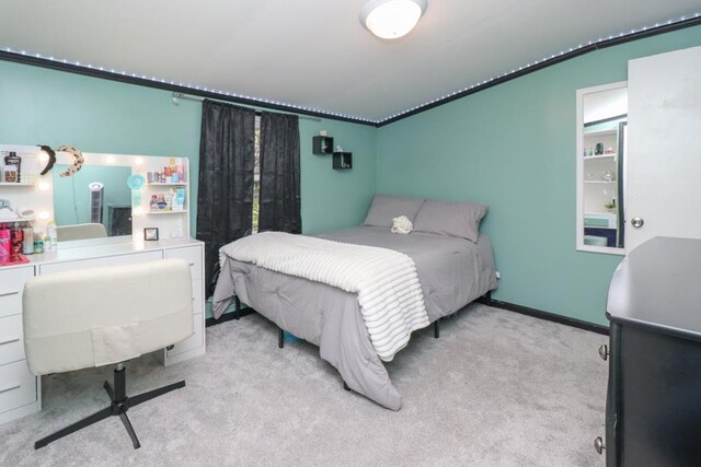 623 Bendle Ave, Shelby, OH 44875 - bedroom with vaulted ceiling and carpet floors