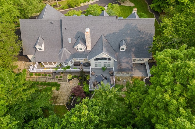 bird's eye view