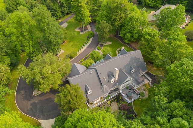 aerial view