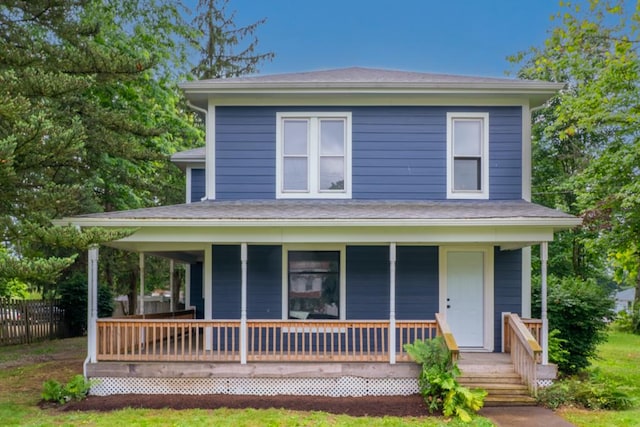1676 Old Delaware Rd, Mount Vernon, OH 43050 - view of front of home featuring covered porch