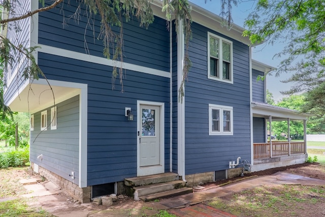 1676 Old Delaware Rd, Mount Vernon, OH 43050 - back of house featuring entry steps