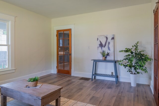 1676 Old Delaware Rd, Mount Vernon, OH 43050 - living area with wood finished floors and plenty of natural light
