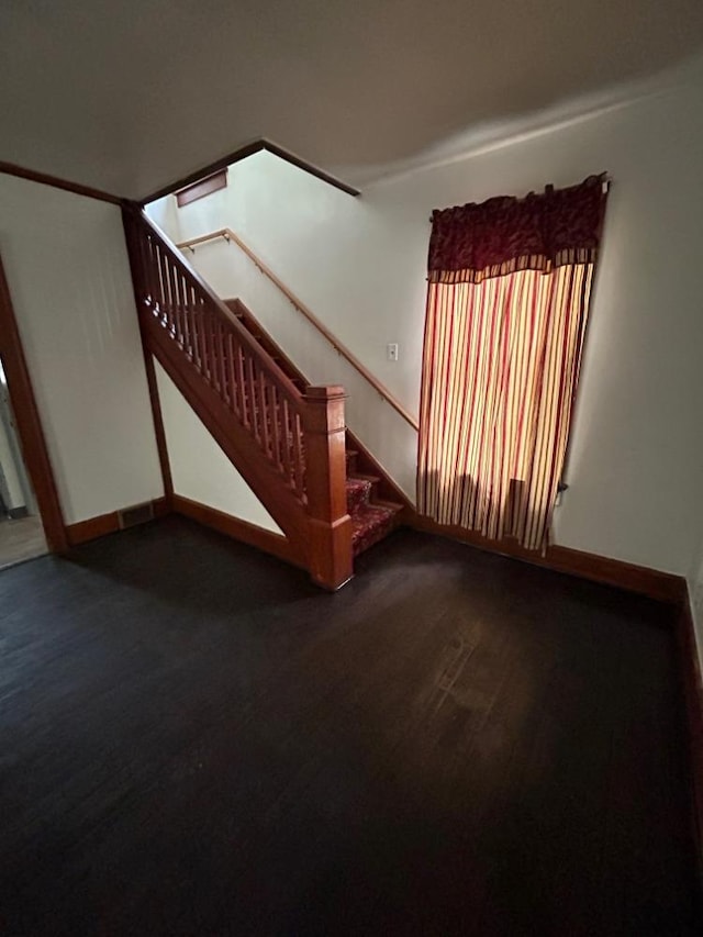 interior space featuring hardwood / wood-style flooring