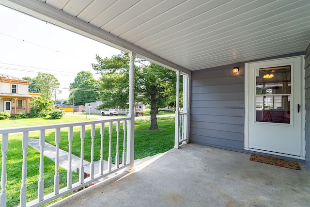 110 Hill St, Edison, OH 43320 - porch featuring a lawn