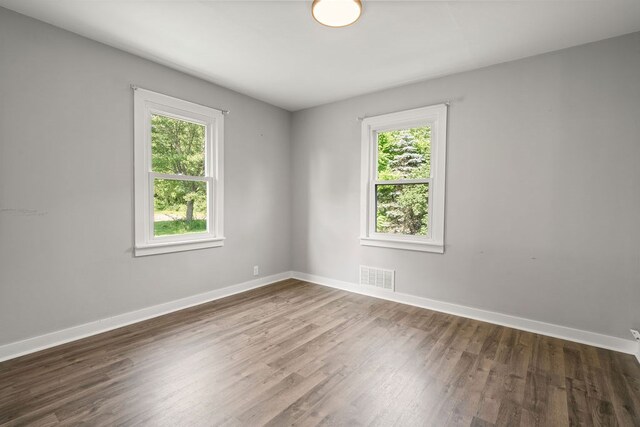 110 Hill St, Edison, OH 43320 - empty room featuring wood finished floors and baseboards