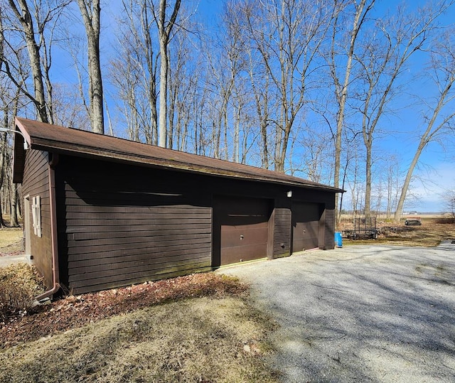 view of outbuilding with an outbuilding