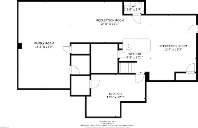 2453 Whitney Ave, Ontario, OH 44906 - view of floor plan / room layout