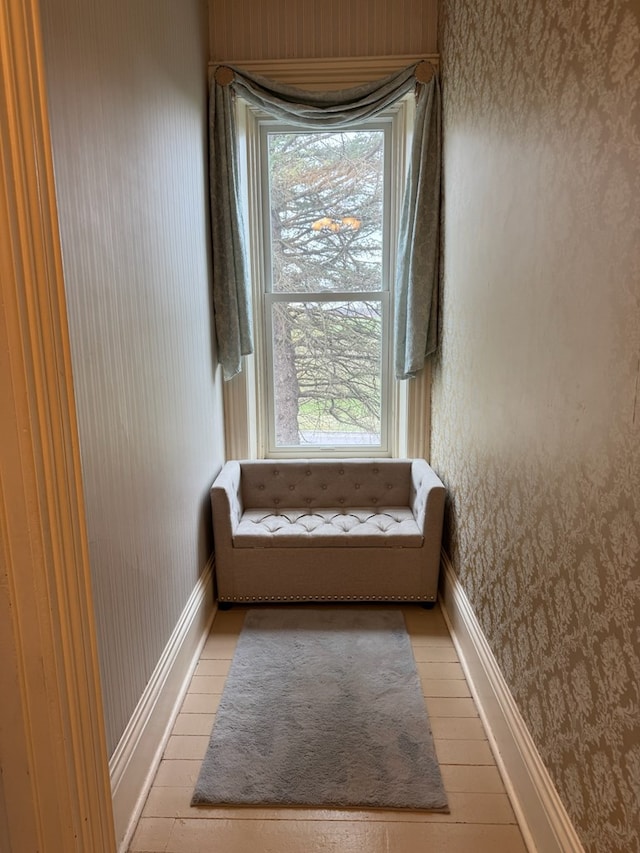 796 US Highway 224, Willard, OH 44890 - living area featuring wallpapered walls, plenty of natural light, and baseboards