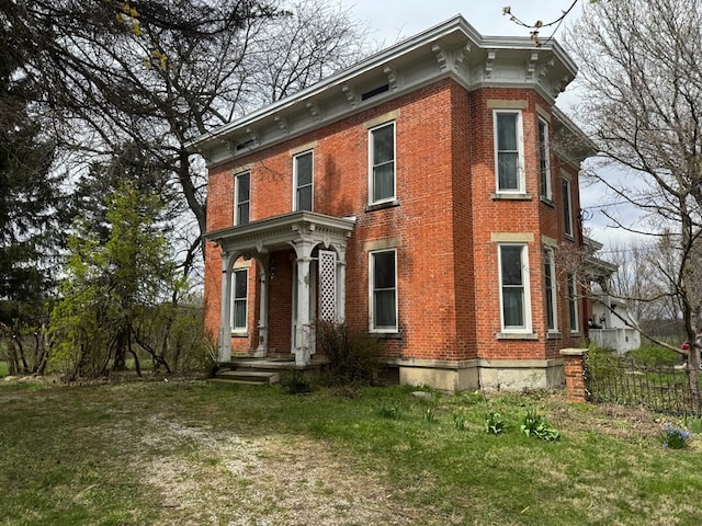 796 US Highway 224, Willard, OH 44890 - view of front facade with a front lawn and brick siding