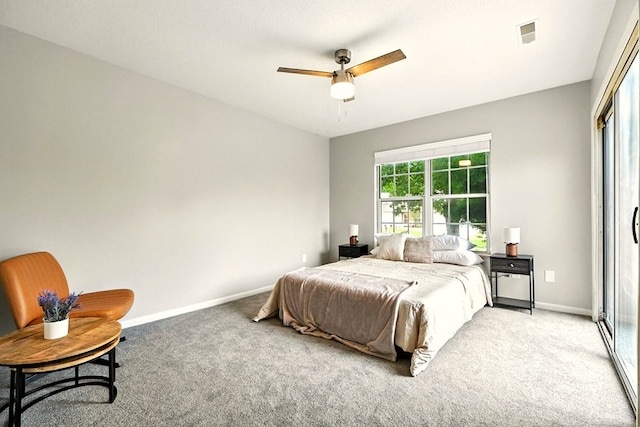 1696 Riva Rdg, Mansfield, OH 44904 - bedroom featuring carpet and ceiling fan