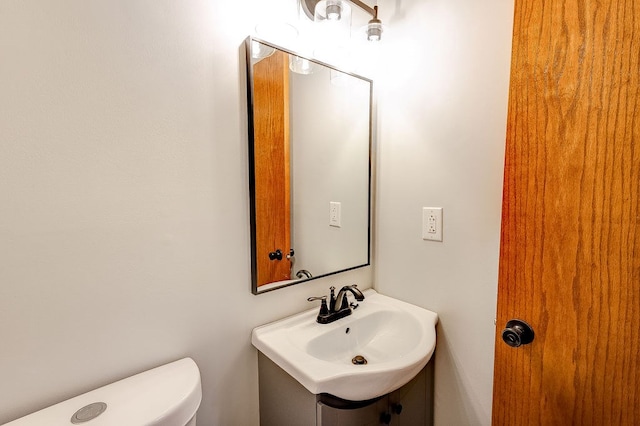 42 Kester Dr, Mount Vernon, OH 43050 - bathroom with toilet and vanity