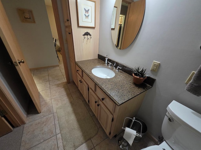 1683 Riva Ridge Dr, Mansfield, OH 44904 - bathroom featuring vanity and tile patterned flooring
