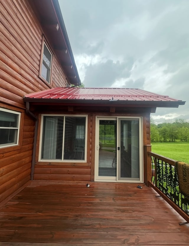 7402 Smokey Rd, Berlin Heights, OH 44814 - view of wooden terrace