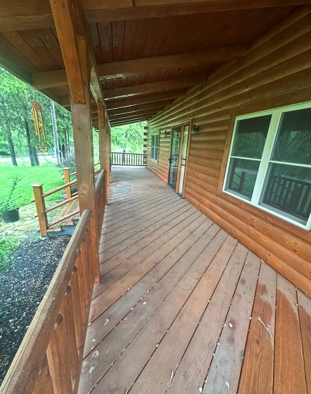 7402 Smokey Rd, Berlin Heights, OH 44814 - view of deck