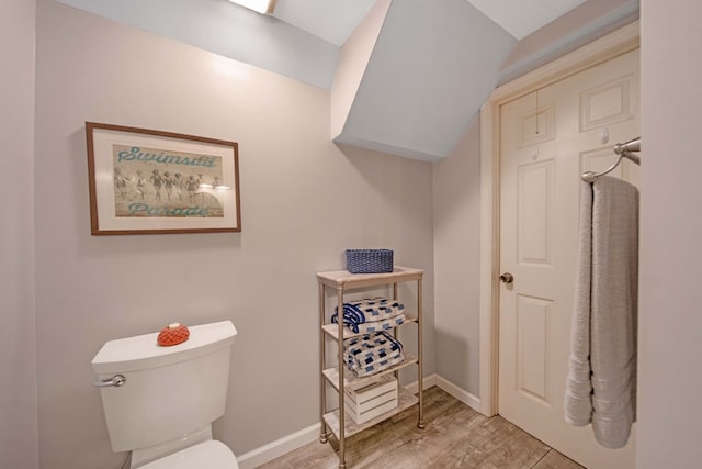 7326 State Route 19 Unit 27-30, Mount Gilead, OH 43338 - bathroom with toilet and wood finished floors