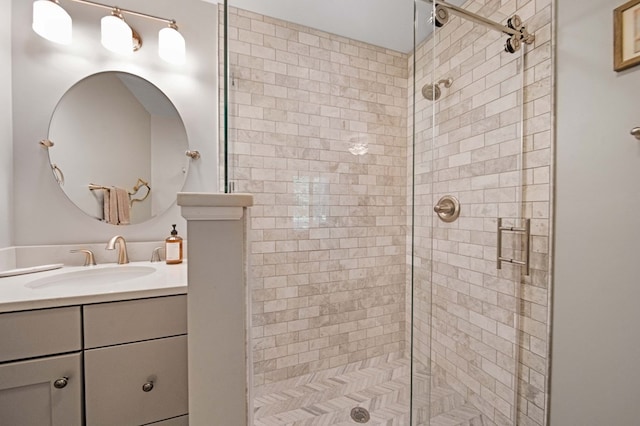 7326 State Route 19 Unit 27-30, Mount Gilead, OH 43338 - full bathroom featuring a shower stall and vanity