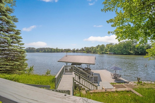 7326 State Route 19 Unit 27-30, Mount Gilead, OH 43338 - dock with a water view