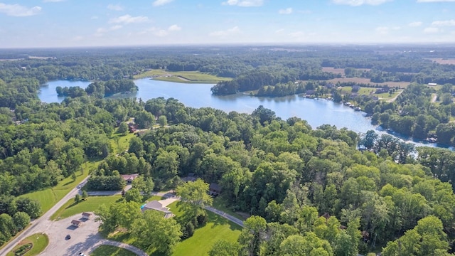 7326 State Route 19 Unit 27-30, Mount Gilead, OH 43338 - view of property location with a heavily wooded area and a nearby body of water