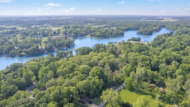 7326 State Route 19 Unit 27-30, Mount Gilead, OH 43338 - drone / aerial view of a nearby body of water