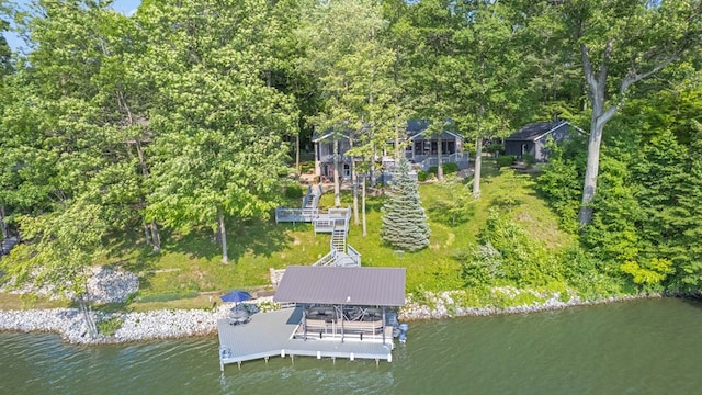7326 State Route 19 Unit 27-30, Mount Gilead, OH 43338 - aerial view of a large body of water