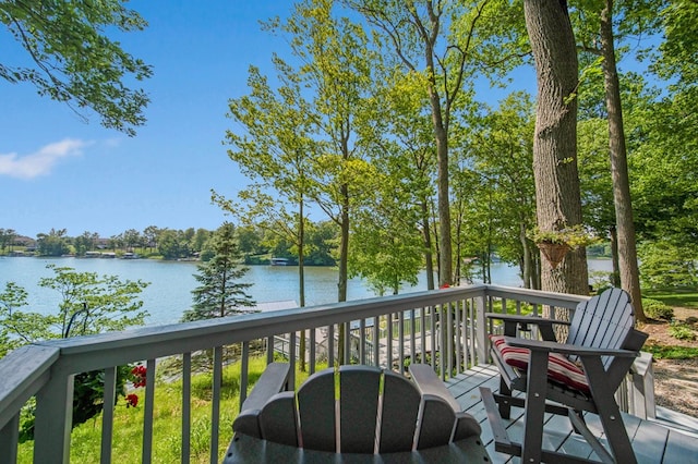 7326 State Route 19 Unit 27-30, Mount Gilead, OH 43338 - balcony with a water view