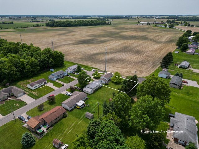 71 Taft St, Shelby, OH 44875 - view of rural area with property boundaries highlighted and nearby suburban area