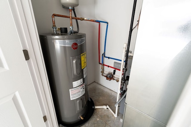 utilities with electric water heater