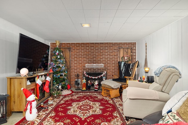 view of living room