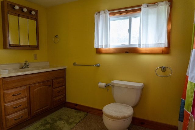 5837 Township Road 103, Mount Gilead, OH 43338 - bathroom featuring vanity and baseboards