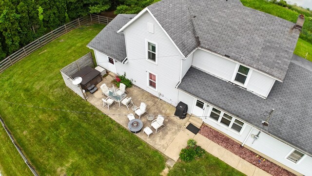 5837 Township Road 103, Mount Gilead, OH 43338 - view from above of property