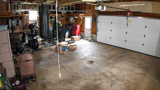 5837 Township Road 103, Mount Gilead, OH 43338 - garage with a garage door opener