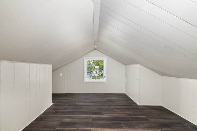459 Glessner Ave, Mansfield, OH 44903 - bonus room with vaulted ceiling and dark wood-style flooring