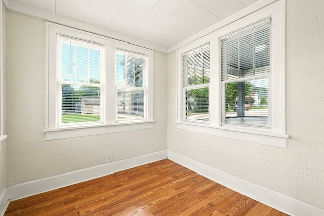 411 Grace St, Mansfield, OH 44902 - spare room with wood finished floors and baseboards