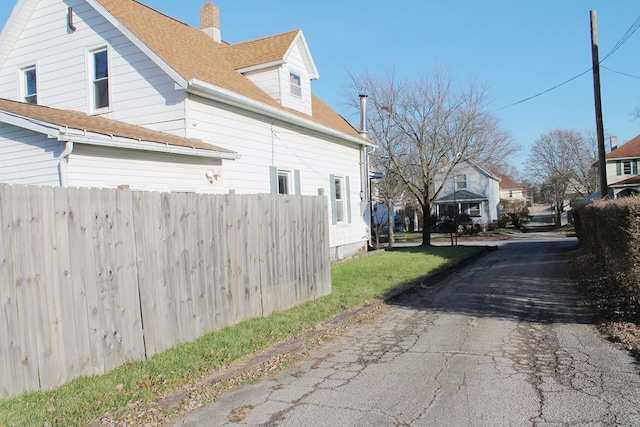 view of property exterior