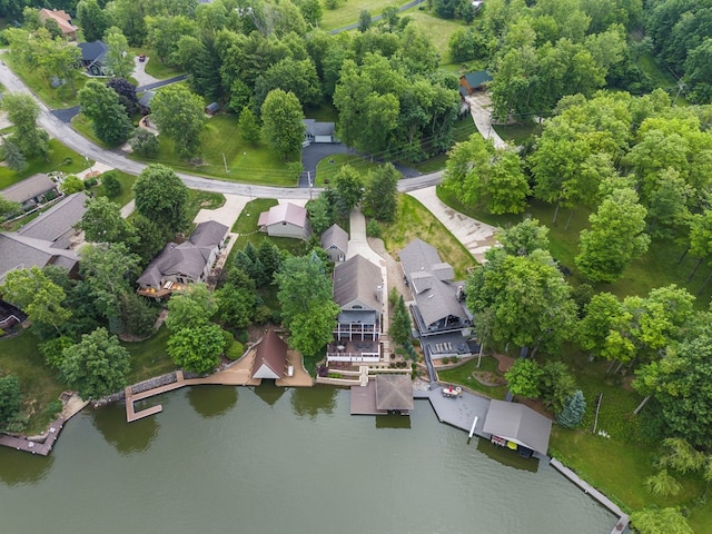 7326 State Route 19, Mount Gilead, OH 43338 - aerial perspective of suburban area featuring a large body of water