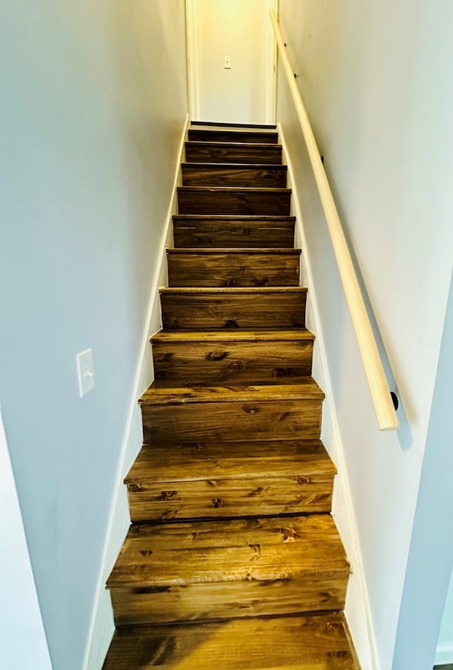 1030 Elm, Bucyrus, OH 44820 - stairs featuring wood finished floors