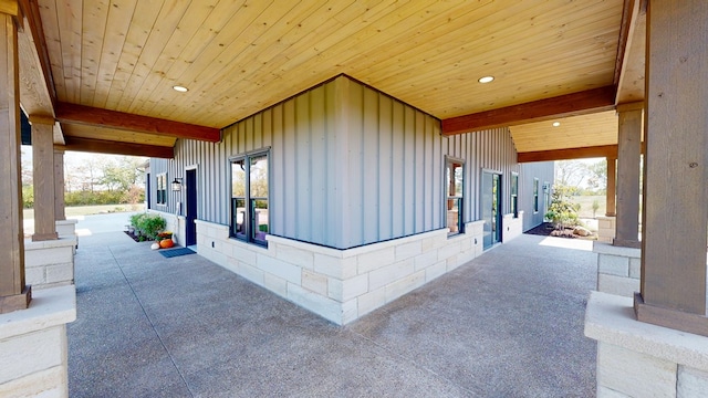 view of patio / terrace