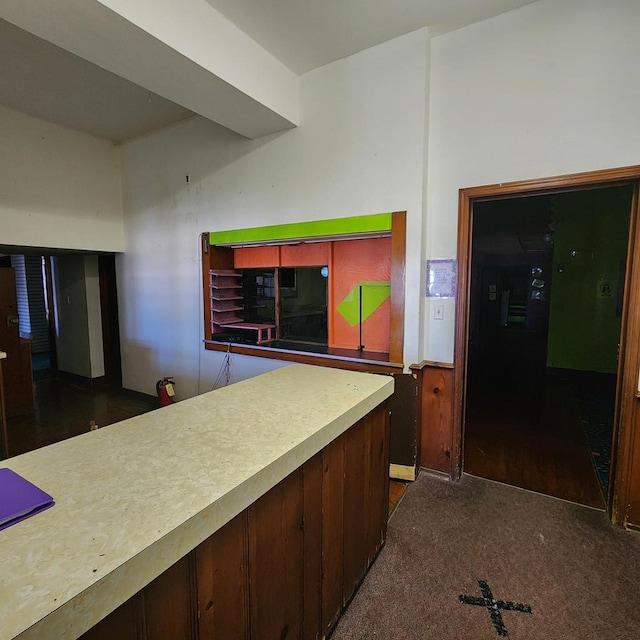 233 E Mansfield St, Bucyrus, OH 44820 - spare room with wood-type flooring and baseboards